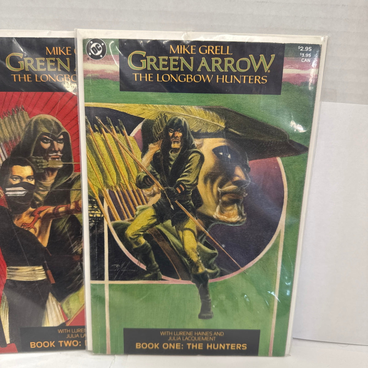 1987 Green Arrow Long Bow Hunters #1-3 Complete Set DC Comics
