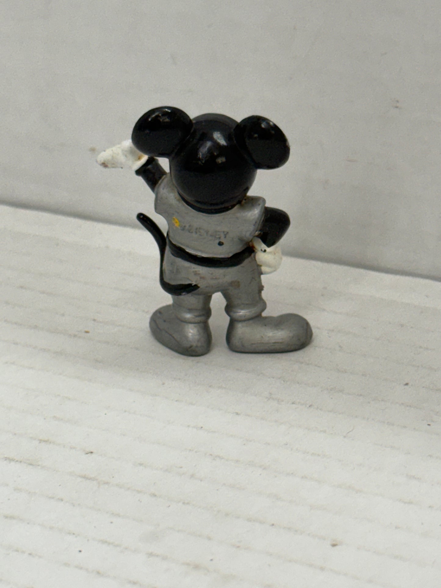 Vintage Disney Epcot Mission, Space Captain EO Mickey Mouse PVC Figure 2”