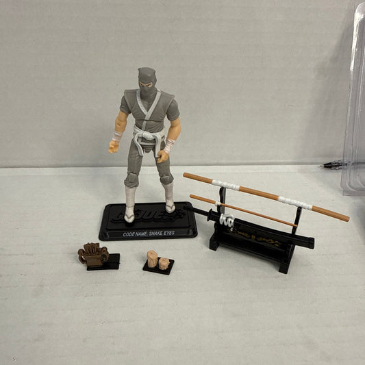 Snake Eyes v38 100% Complete 25th Anniversary G.I. Joe 2008 Hasbro Action Figure
