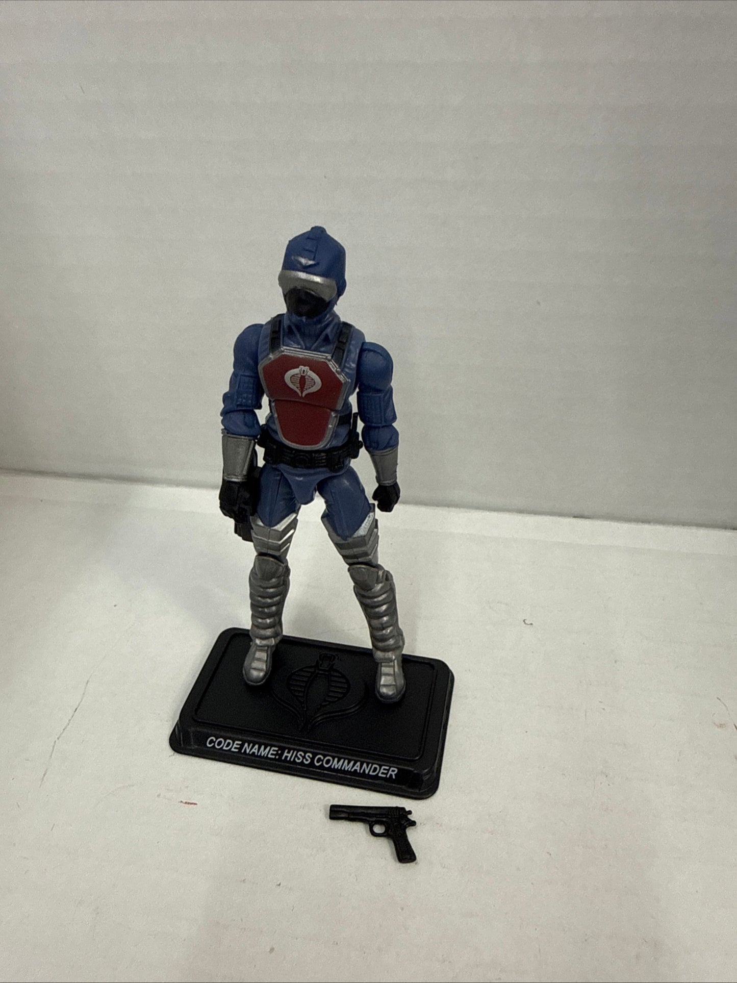 GI Joe 25th COBRA HISS COMMANDER 2008 Complete