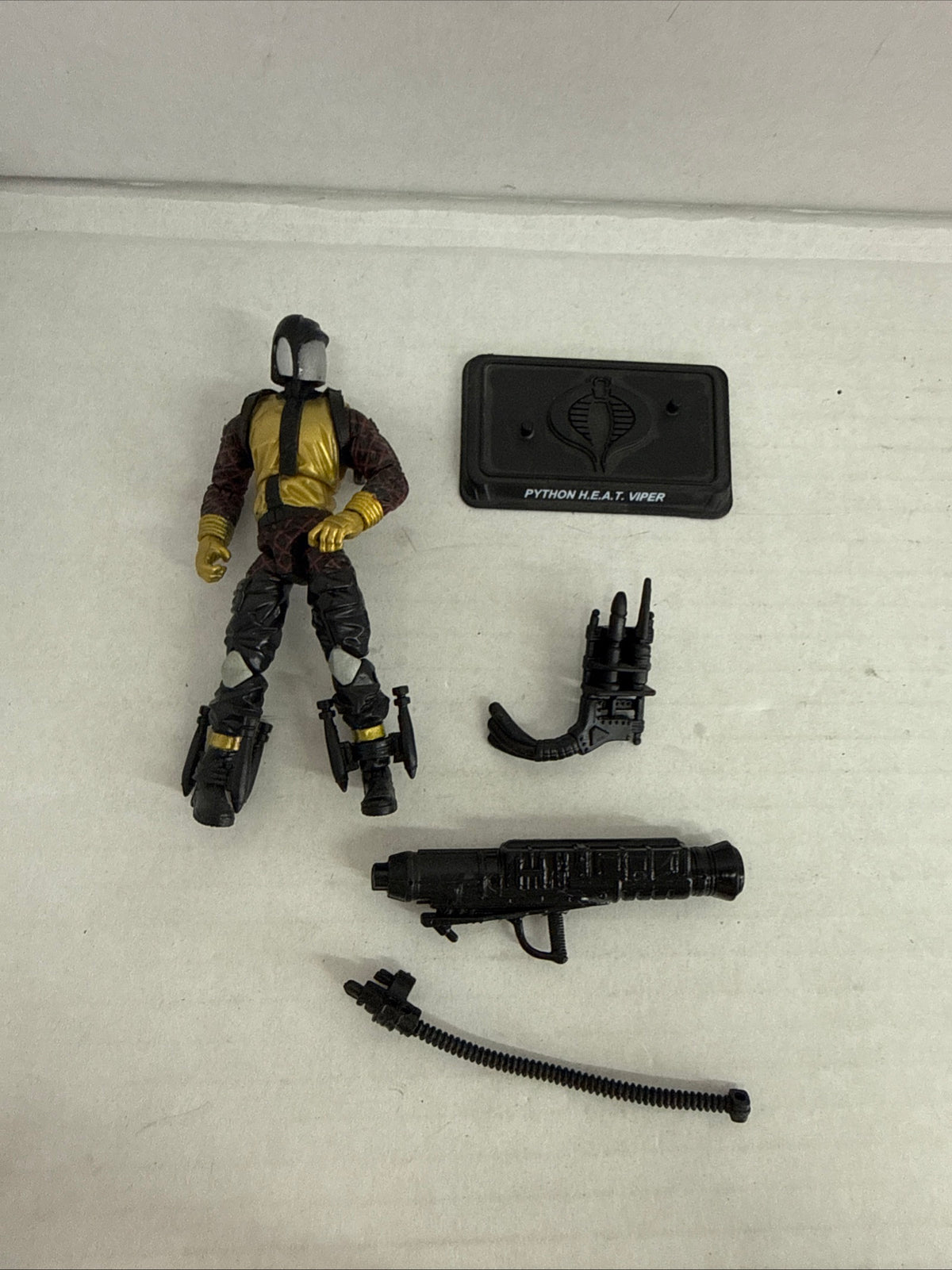 Python Patrol Joecon G.I JOE COLLECTOR CLUB JOECON 2018 PYTHON PATROL HEAT VIPER No File Ca ...