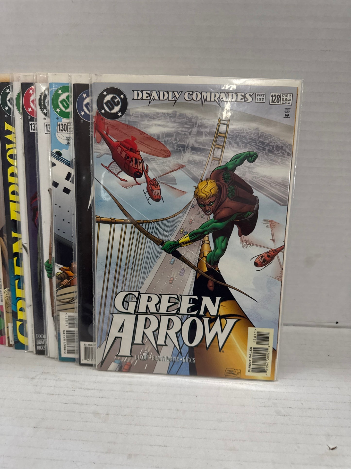 DC Comics Green Arrow Run Of  #128-137  1998