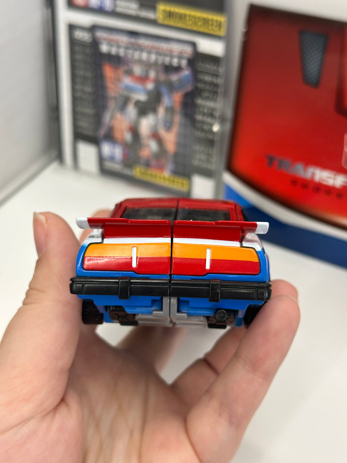 Takara Tomy Transformers Masterpiece MP-19 Smokescreen w Gift Coin Complete