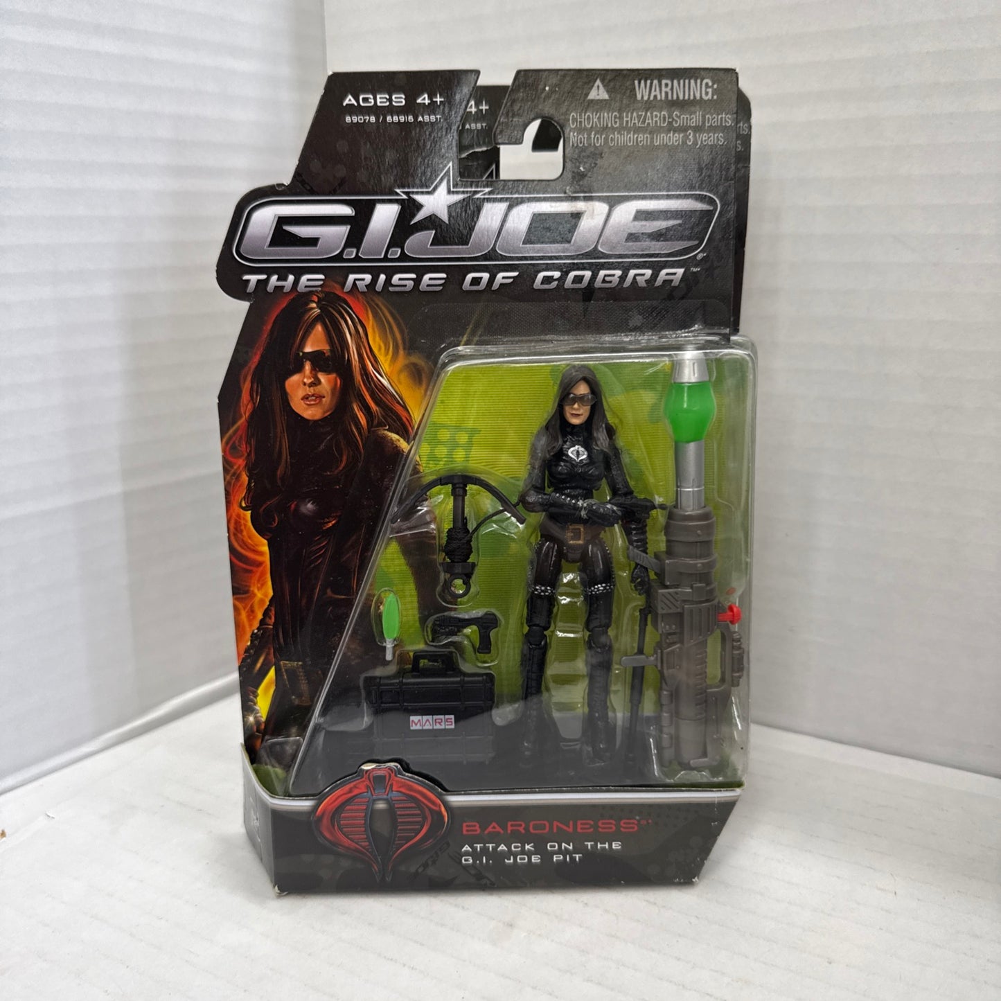 G.I. Joe The Rise of Cobra, Movie Action Figure, Baroness Attack on the G.I. Joe