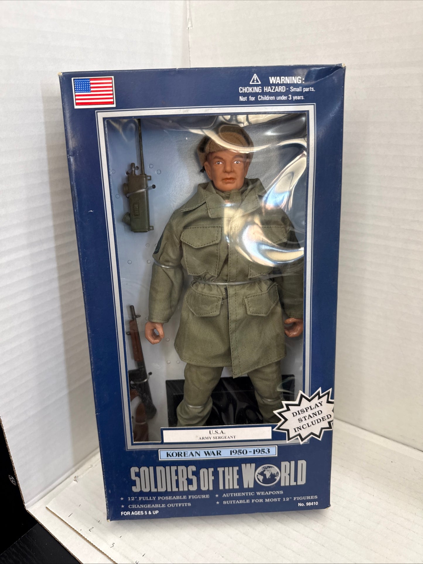 Soldiers of the World Korean War 1950-1953 U.S.A. Army Sergeant 12" Figure 2000