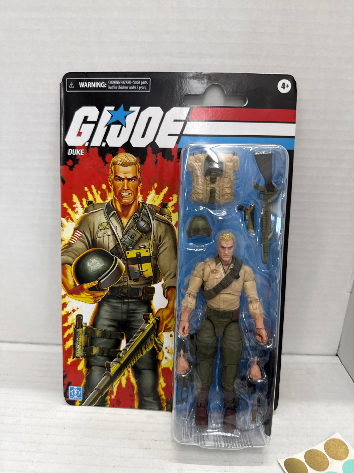 GI Joe Classified Series Retro Card Duke 6" Figure Hasbro 2024 New Sealed