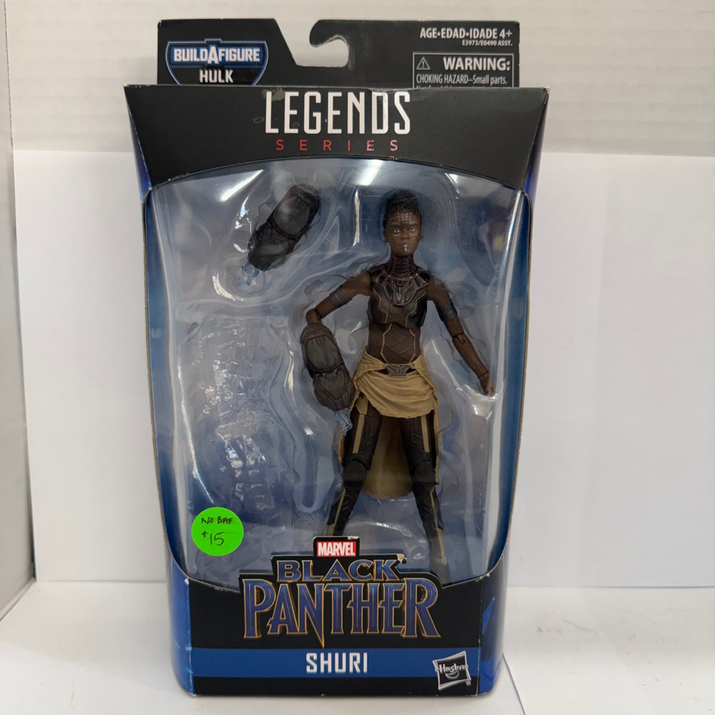 Marvel Legends Series Black Panther Shuri Action Figure Hulk BAF - No BAF