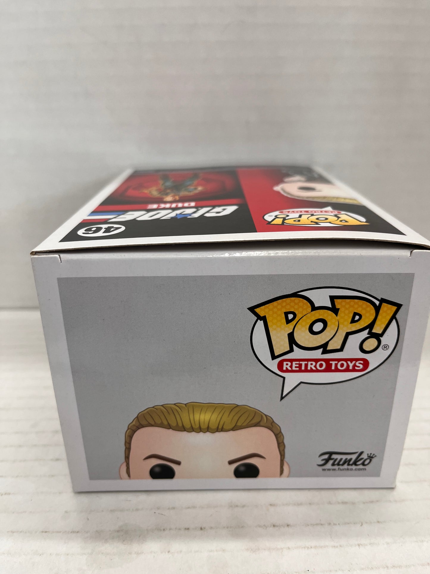 2020 Funko Pop! Retro Toys G.I. Joe Duke #46 GameStop Exclusive Vinyl Figure New
