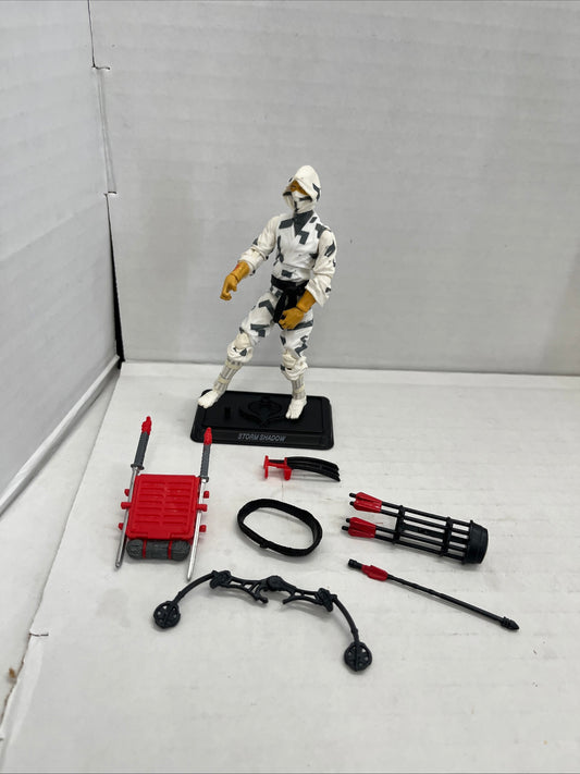 Gi Joe 3.75 Action Figure Loose Storm Shadow