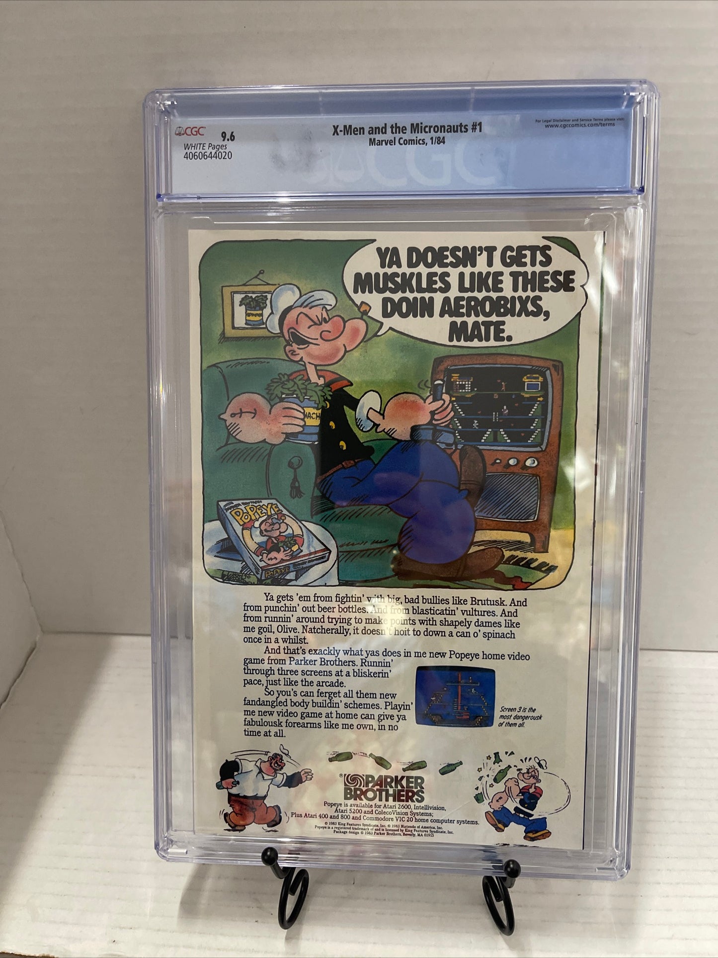 X-Men and the Micronauts #1 - CGC 9.6 Graded - New Mutants appearance