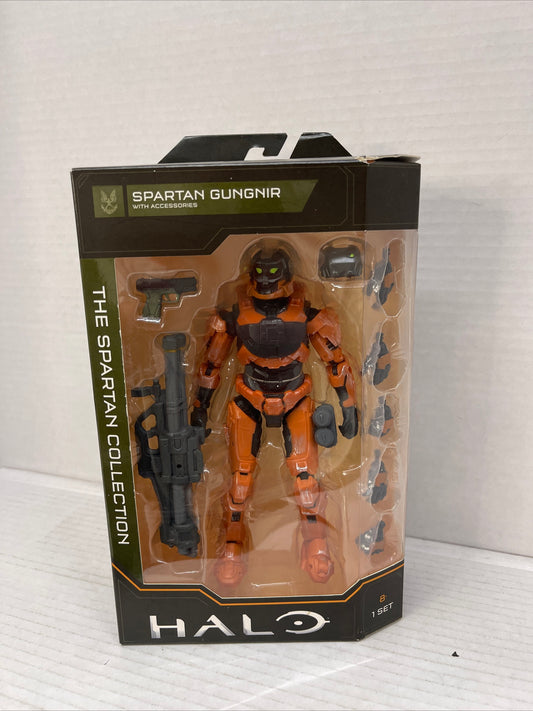 2021 Halo Spartan Collection Series 2 Spartan Gungnir Orange Brand HLW0053