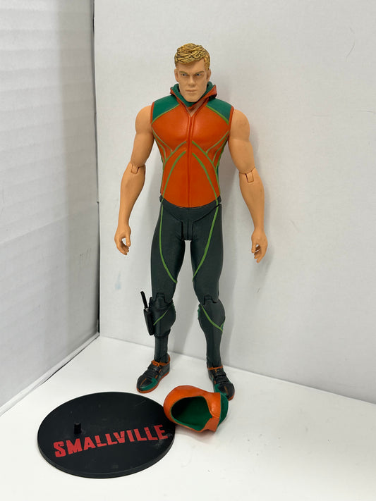 Aquaman Action Figure Smallville Series 2 DC Direct Loose Complete