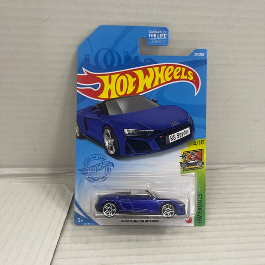 2021 Hot Wheels Super Treasure Hunt Audi R8 Spyder Factory Sealed PROTECTOR INC.
