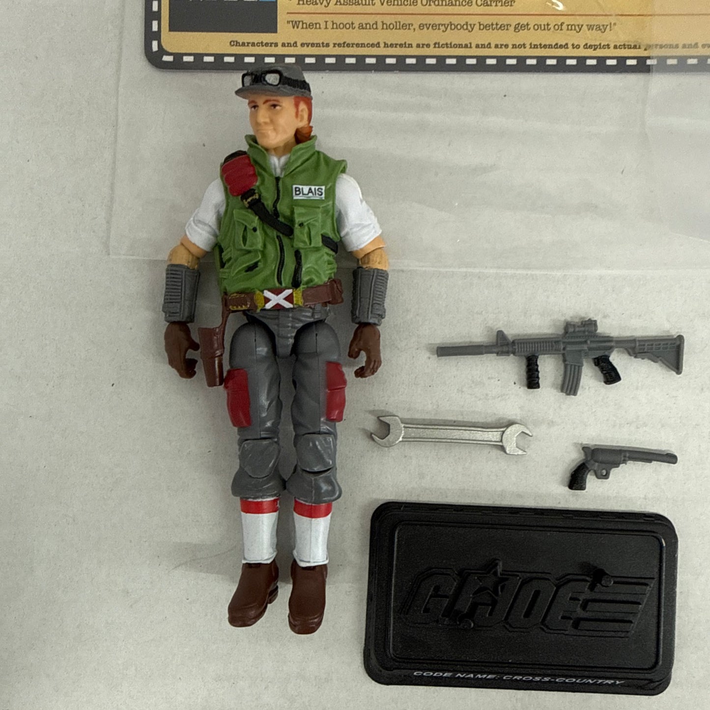 G.I. Joe Club Exclusive - CROSS COUNTRY (Mail Away) - 2014