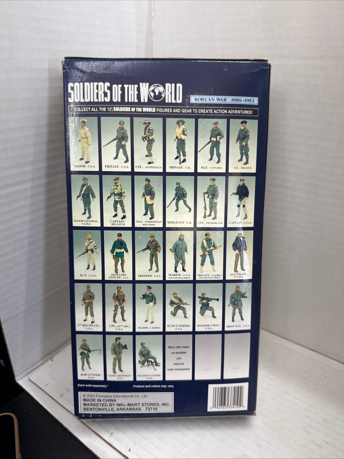2000 Soldiers of the World Korean War USA Scout Sniper Figure