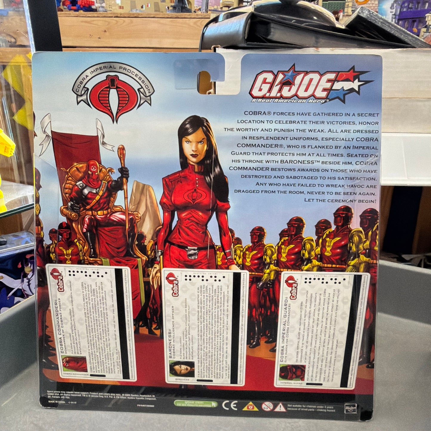 Hasbro GI Joe Valor vs Venom Cobra Imperial Procession 6 Pack New Sealed