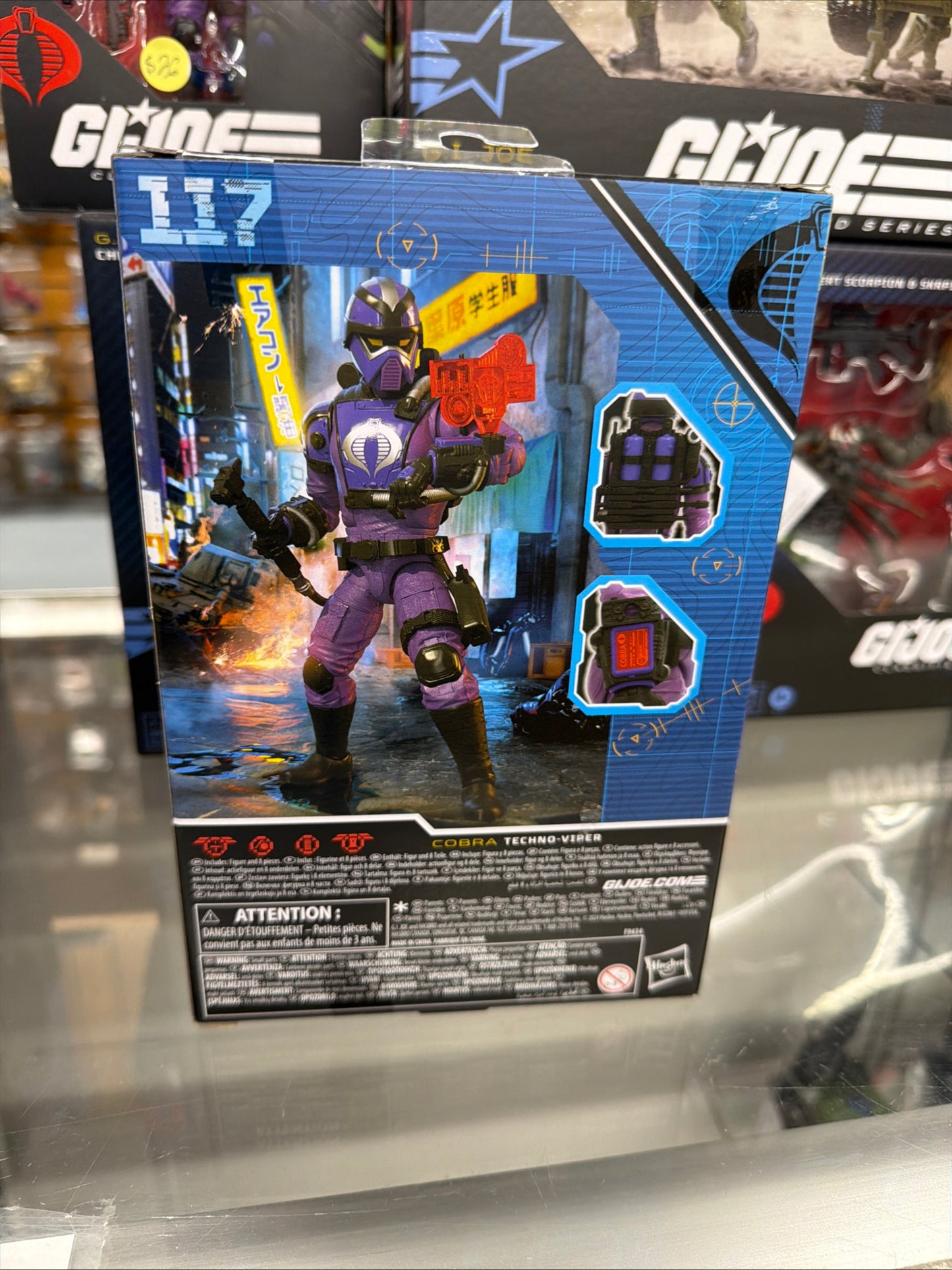 G.I. Joe Classified 6 Inch Action Figure Wave 17 - Techno-Viper #117