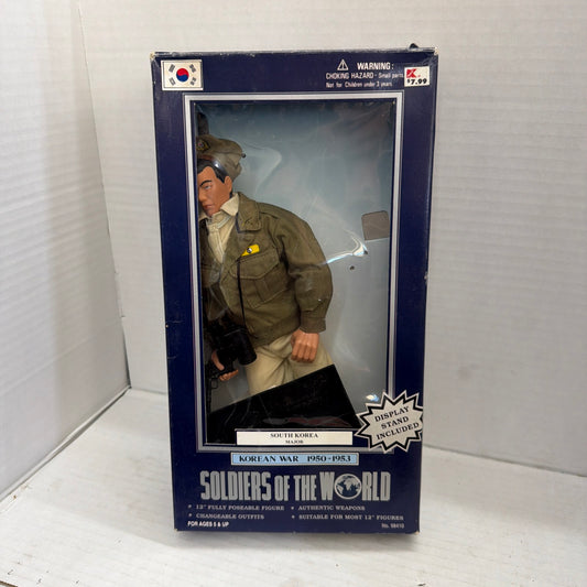 Vintage Soldiers Of The World Korean War South Korean Major Opened