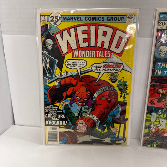 WEIRD WONDER TALES #17 (1976) Marvel Comics