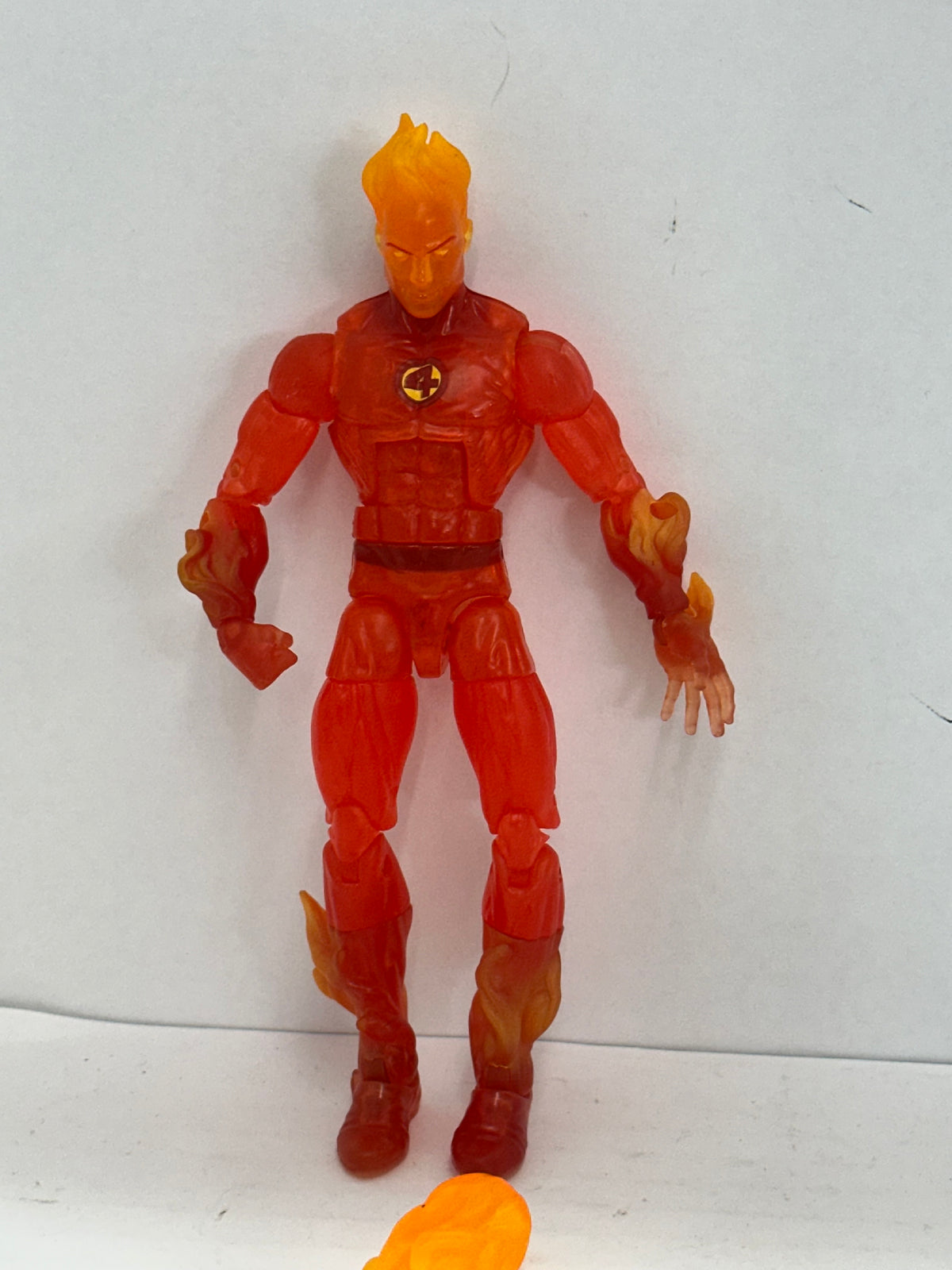 Hasbro Marvel Legends Walgreens Ex Fantastic Four Human Torch Action Figure 6”