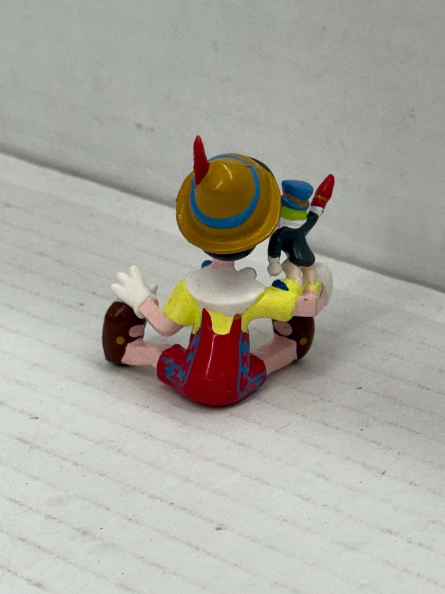 Pinocchio Jiminy Cricket  Cake Topper Toy  Disney Applause Vintage