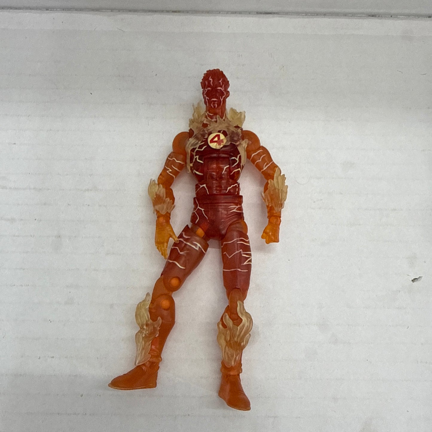 Human Torch (Ares BAF Wave) - Complete Hasbro Marvel Legends Figure Flames Fig #2