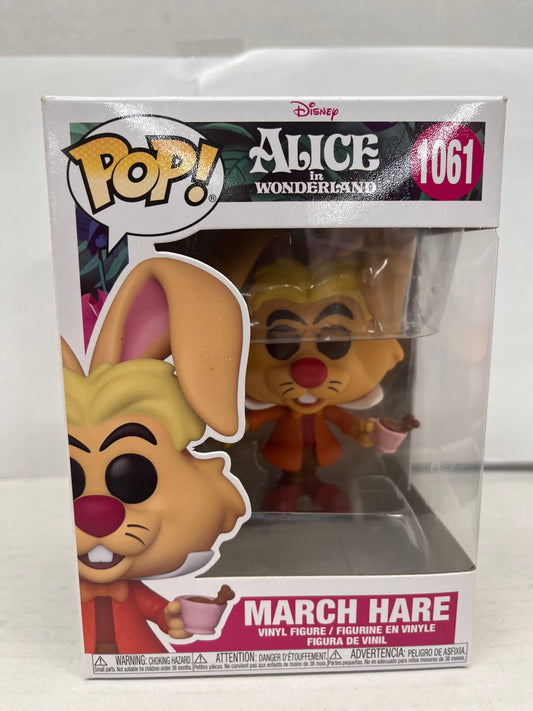 Funko Pop! Alice in Wonderland March Hare Toy Figure #1061 -- Damaged Box