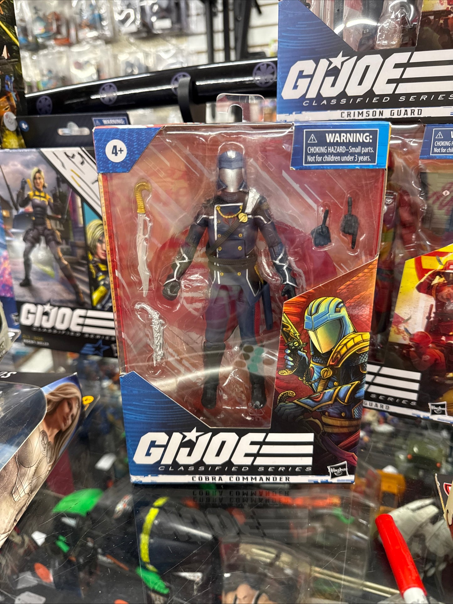 Hasbro G.i. Joe Classified Cobra Commander 6 Inch Action Figure - E8497