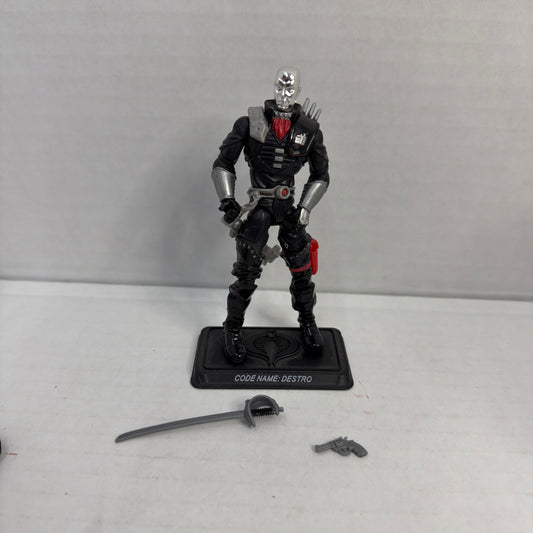 2008 GI JOE 25TH ANNIVERSARY DESTRO V21 LOOSE COMPLETE FIGURE