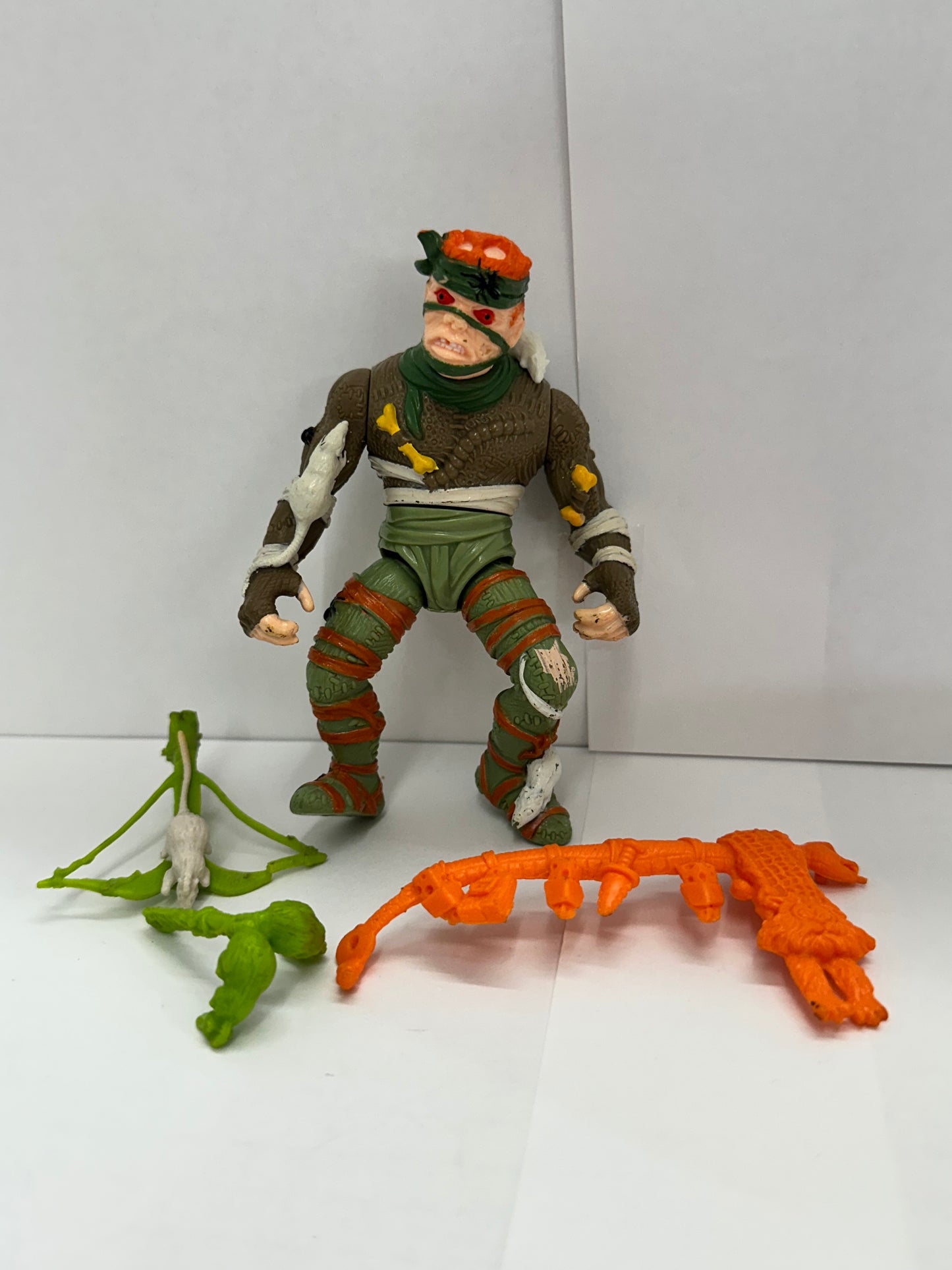 Rat King Complete Teenage Mutant Ninja Turtles TMNT Playmates 1989 Vintage #1