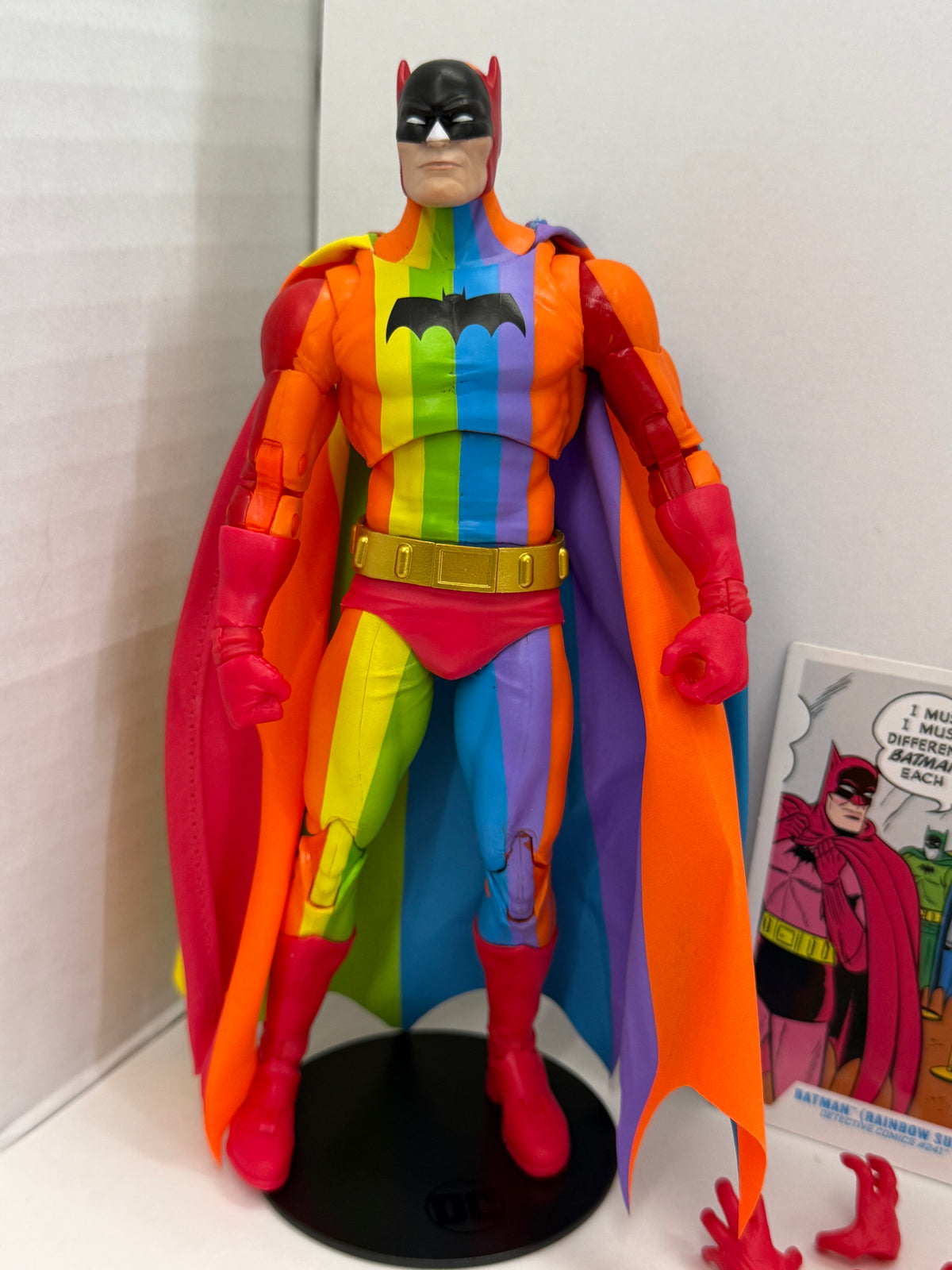DC Multiverse Batman Rainbow Suit Figure Detective Comics #241 Mcfarlane 2025