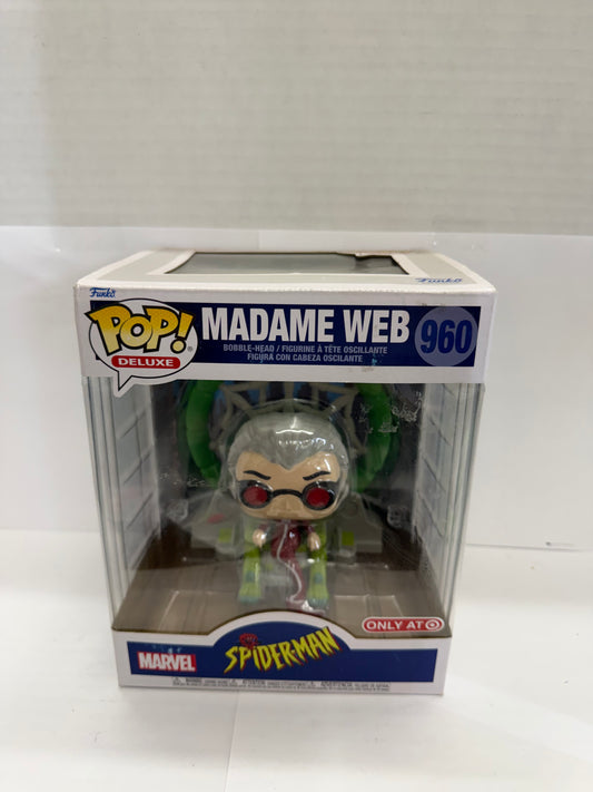 Funko Pop Marvel Spider-Man : 6" Madame Web #960 Vinyl Figure Box - Brand New!