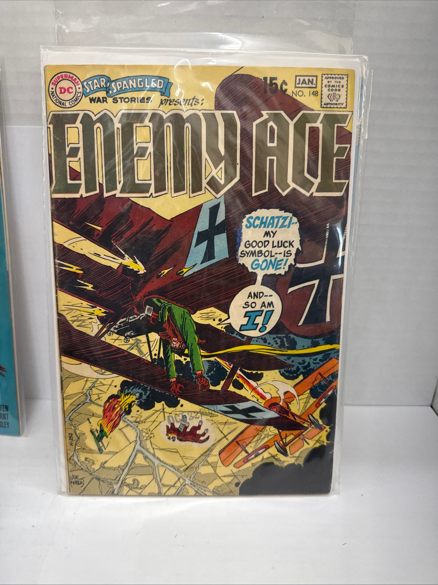 Star Spangled War Stories presents Enemy Ace #148 DC Comics 1969/1970 Silver Age