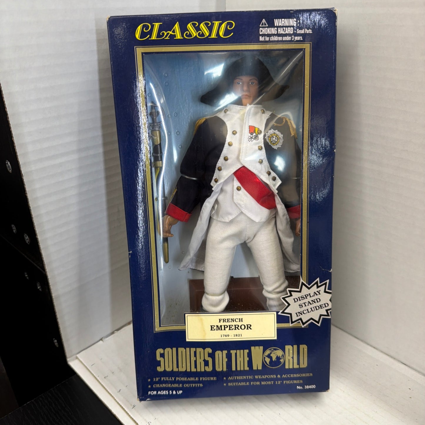 2002 Soldier of the World 12" Figure French Emperor 1769-1821-Complete