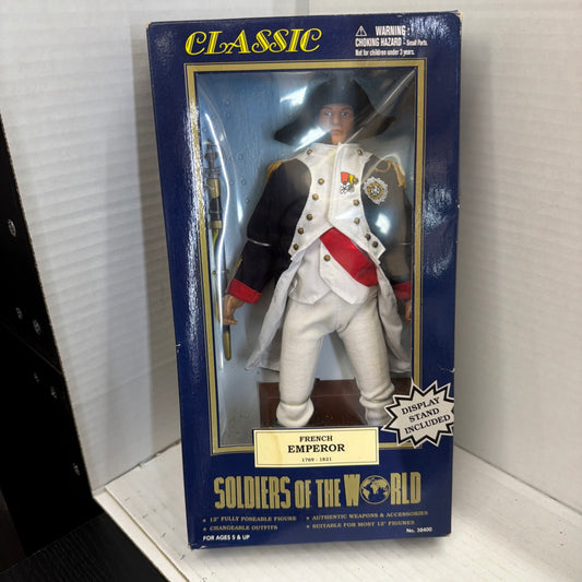2002 Soldier of the World 12" Figure French Emperor 1769-1821-Complete