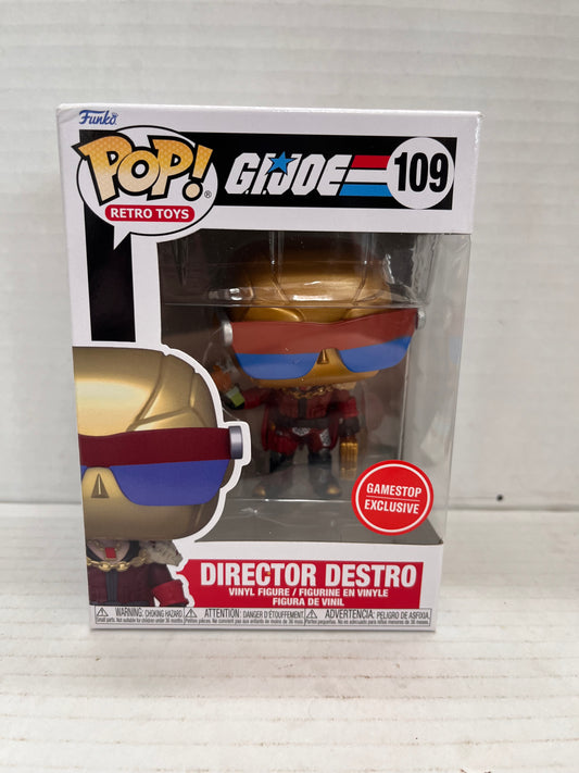 Funko Pop! Retro Toys: G.I. Joe - Director Destro - GameStop Exclusive #109