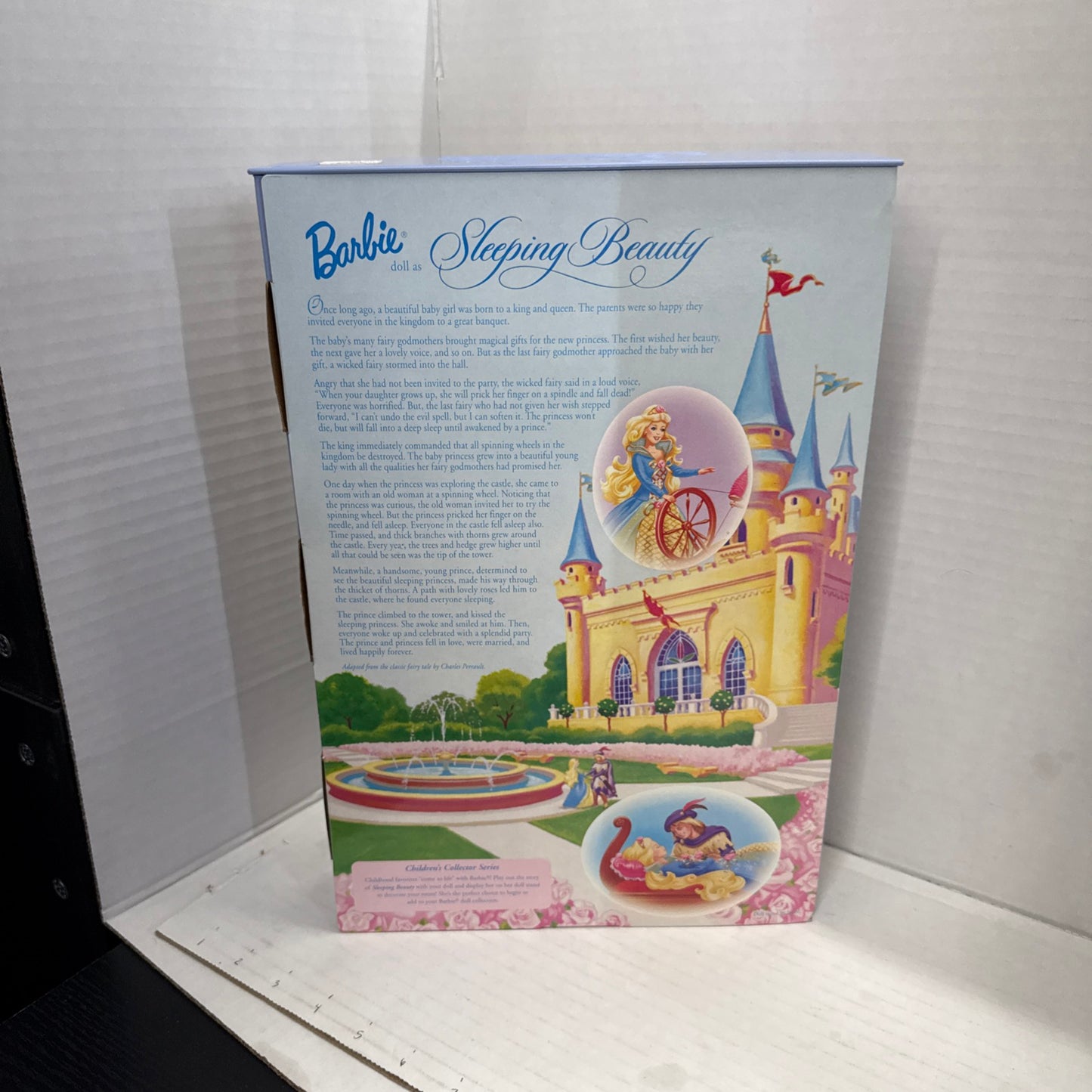 BARBIE AS SLEEPING BEAUTY CHILDREN'S COLLECTOR SERIES 1997 FAIRY TALE PRINCESS