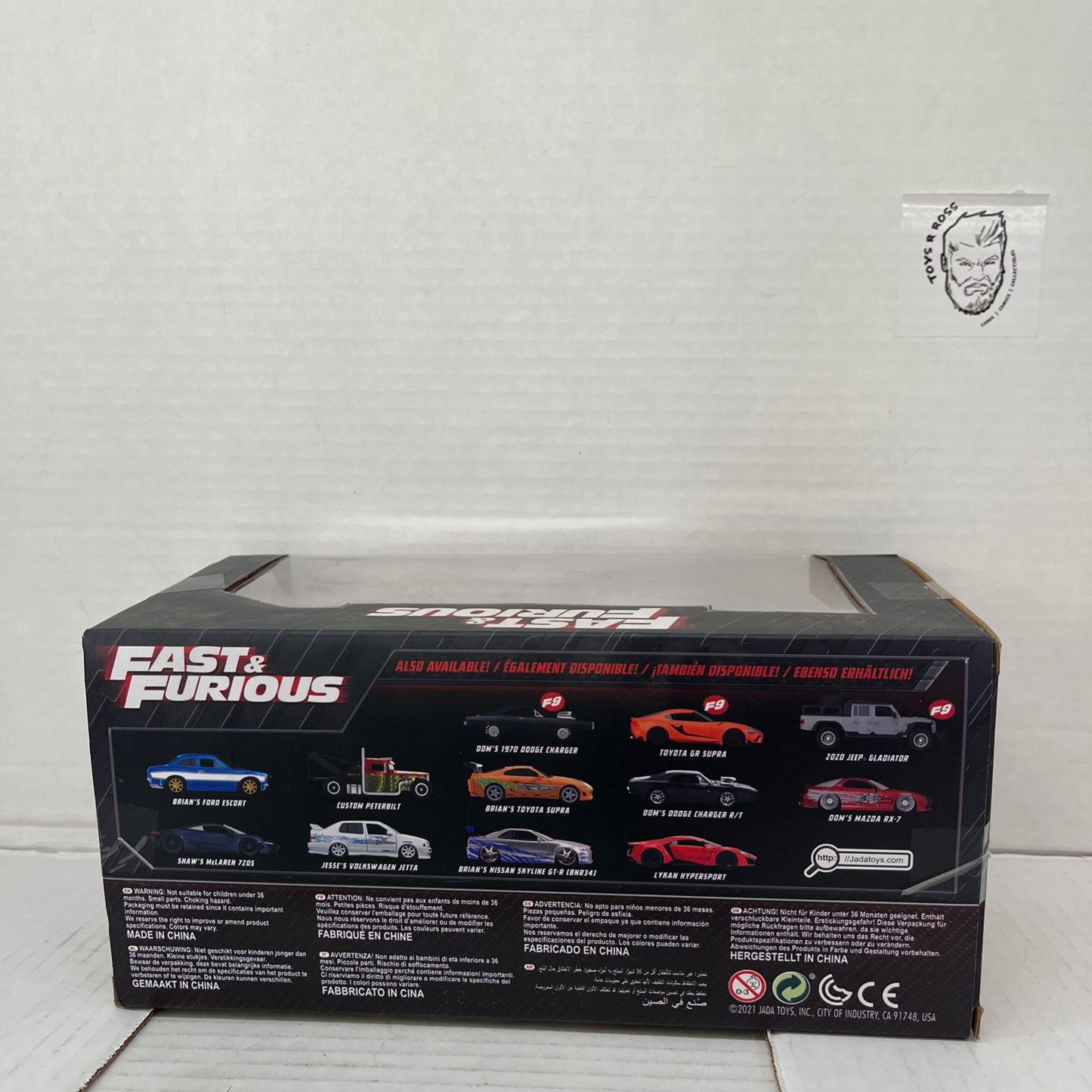 Fast & Furious Roman's Orange Lamborghini Murcielago 1:24 Die Cast Vehicle