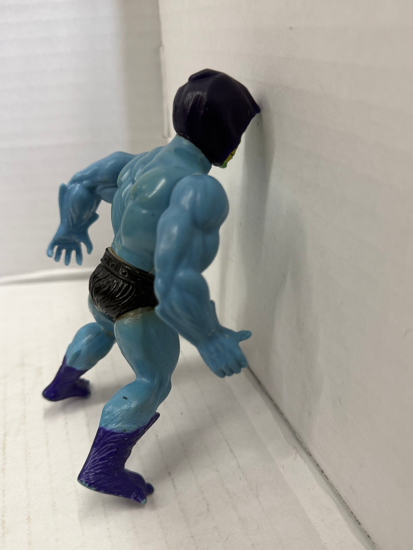 VTG 1981 HE-MAN Masters Of The Universe MOTU Skeletor Action Figure Soft Head #3