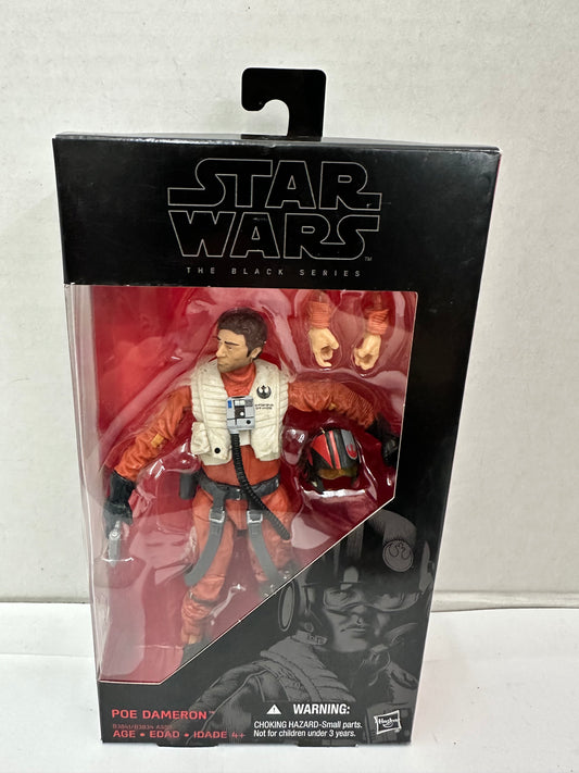 Star Wars Black Series POE DAMERON #07 Action Figure 6" 2015