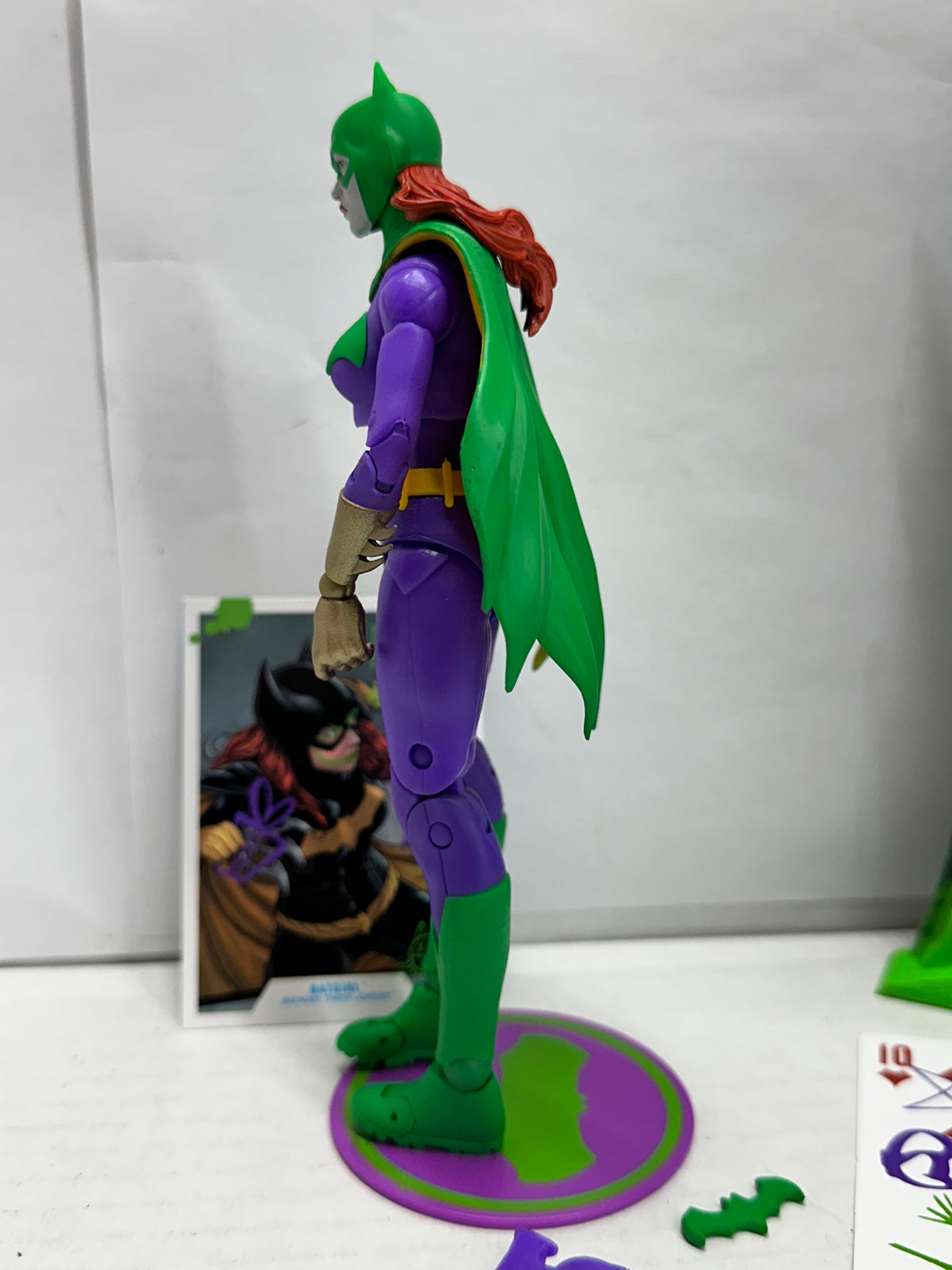 McFarlane DC Multiverse Gold Label Jokerized Batgirl Figure Batman Three Jokers