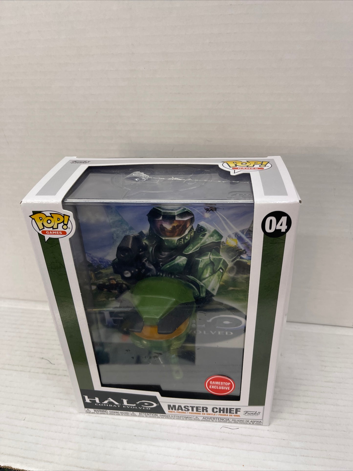 Funko Pop! Games Halo Combat Evolved 04 Master Chief Gamestop Vinyl Figure