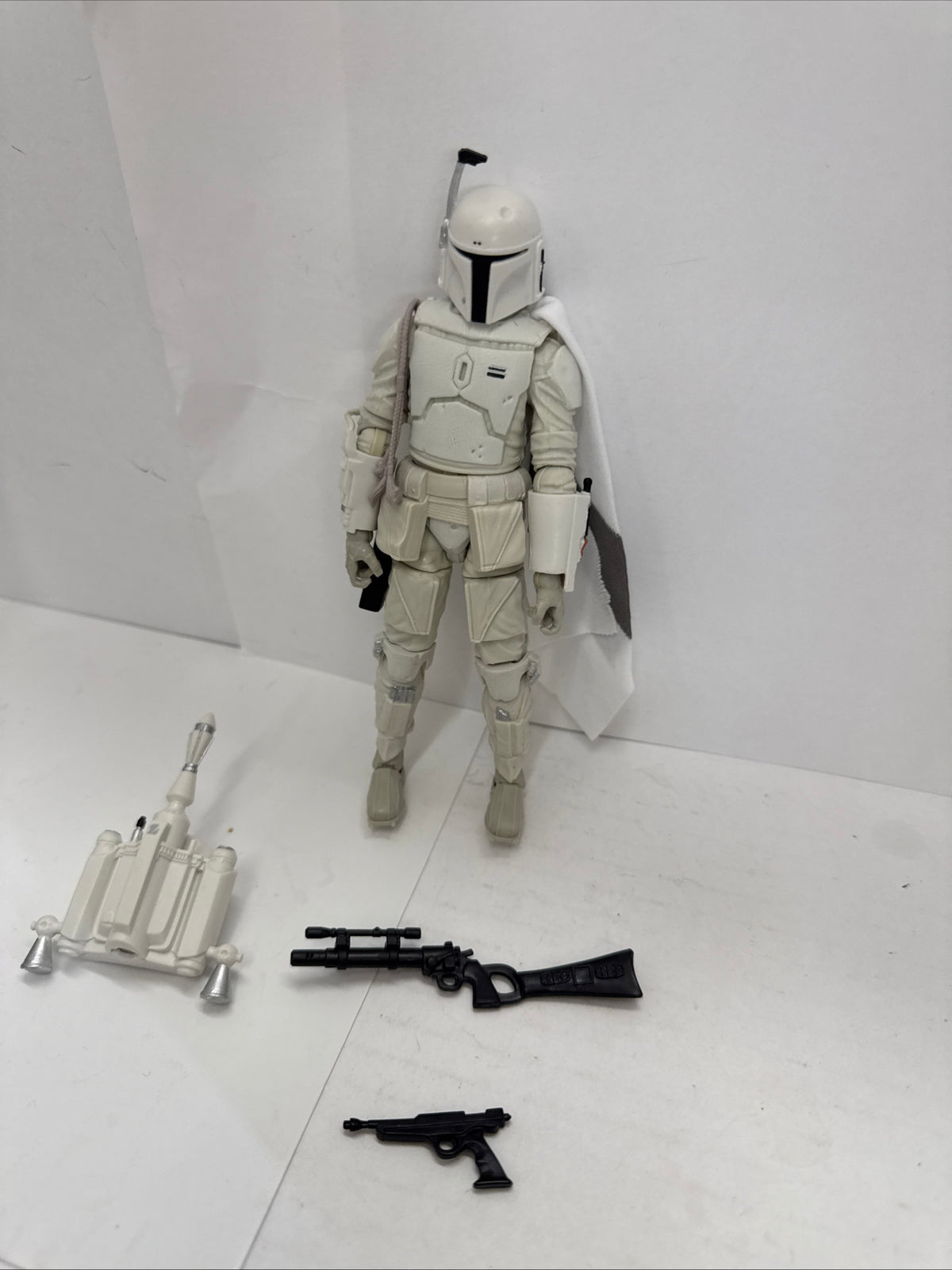 Star Wars Black Series Boba Fett White Prototype Armor 6” Action Figure