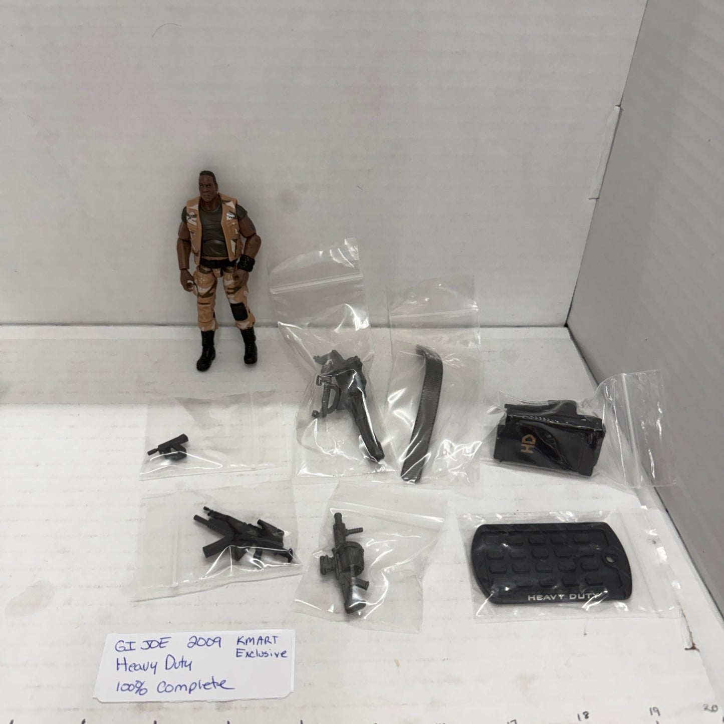 GI Joe Rise of Cobra Heavy Duty v12 Kmart 4 pack ROC 3.75"