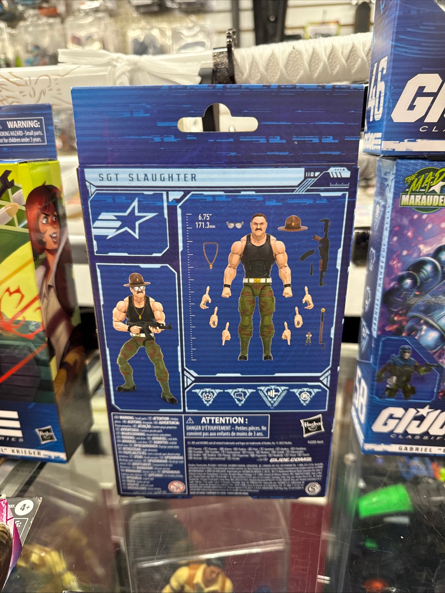G.I. Joe 6" Classified Series Sgt Slaughter #53 (2023) SEALED