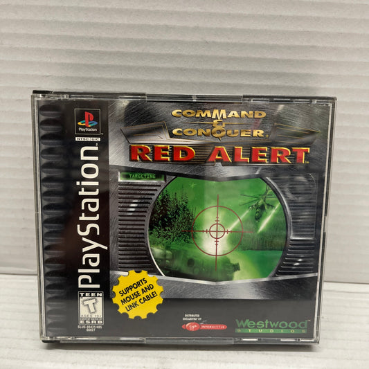Command & Conquer: Red Alert PS1 (Sony PlayStation 1, 1997) Complete CIB