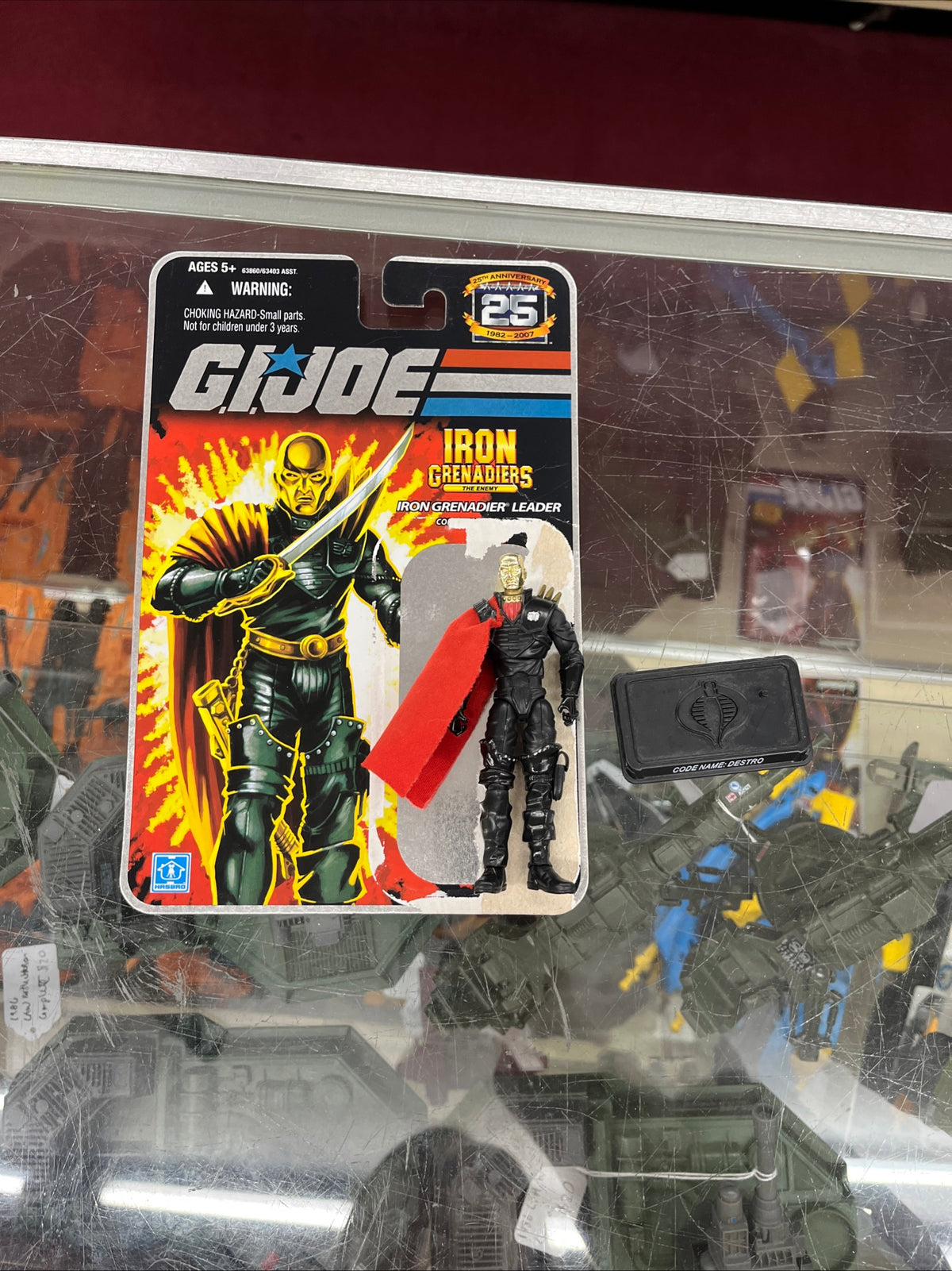 2008 G.I. Joe 25th Anniversary Destro Iron Grenadier Commander