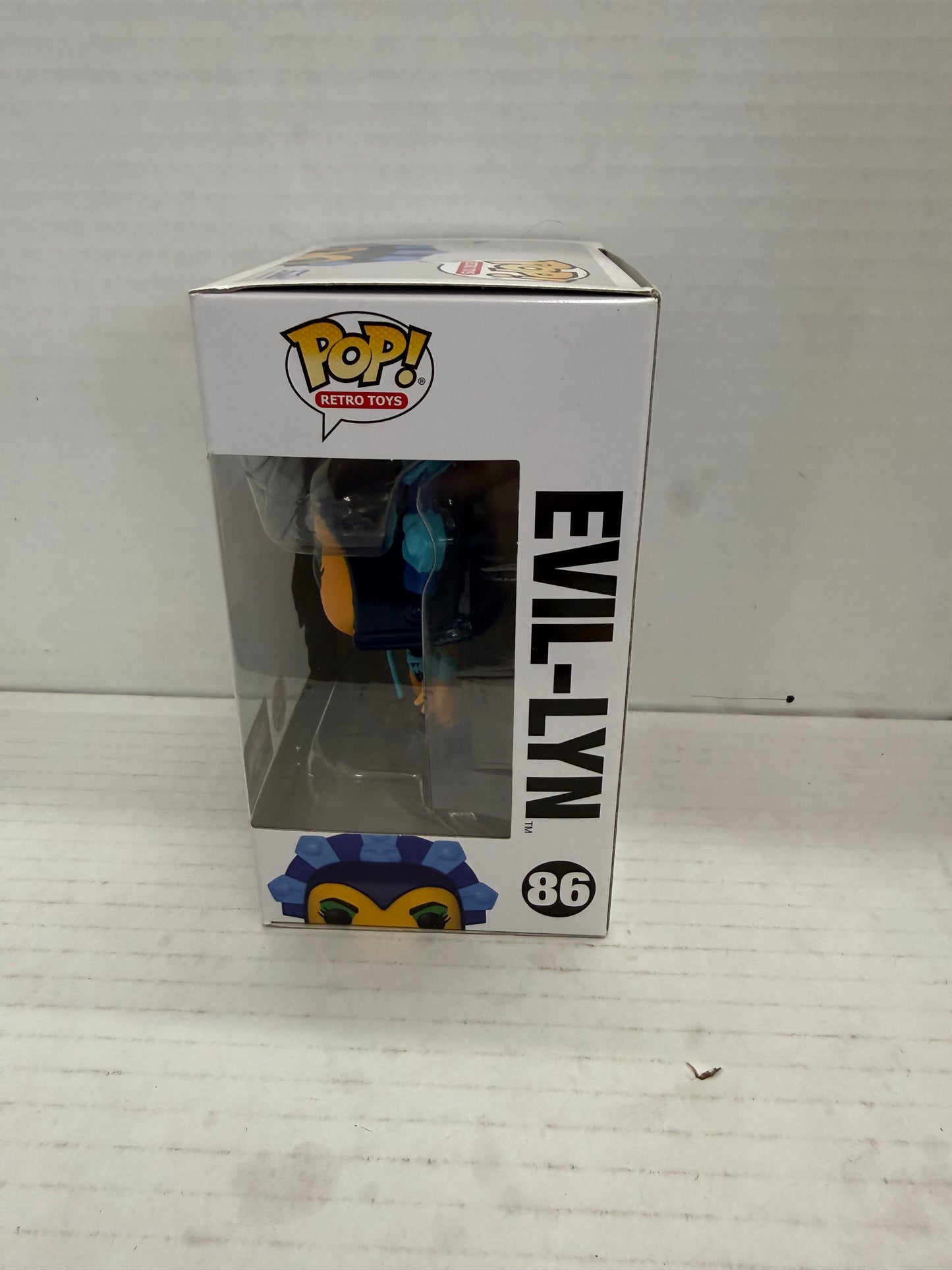FUNKO POP MASTERS OF THE UNIVERSE EVIL-LYN # 86 GITD GLOWS IN THE DARK TARGET