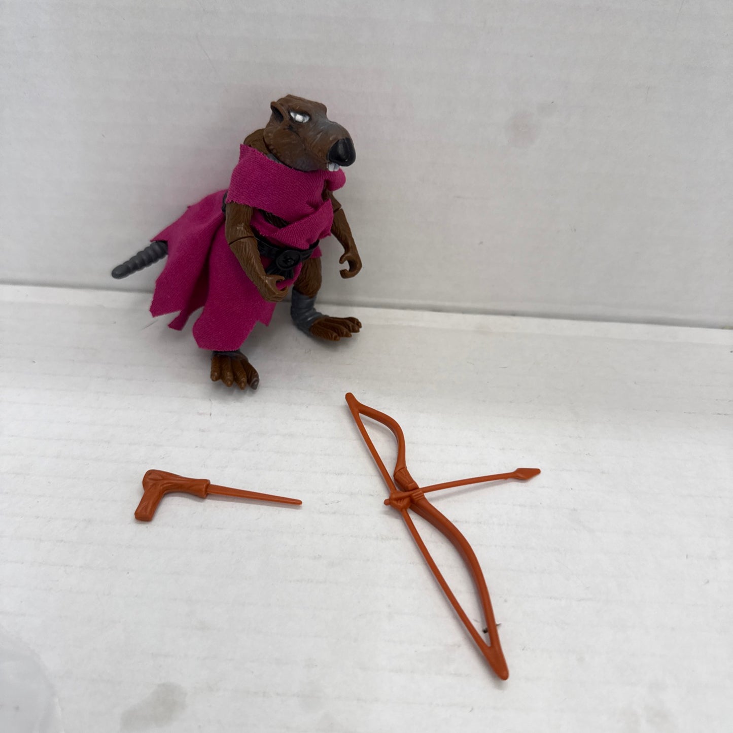 Splinter HARD HEAD  Teenage Mutant Ninja Turtle 1988 Playmates Incomplete