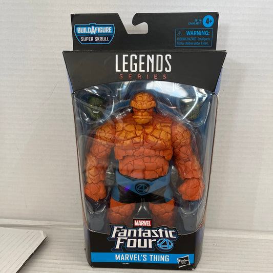 Marvel Legends Series Thing 6" Figure Fantastic 4 BAF Super Skrull NEW Ben Grimm
